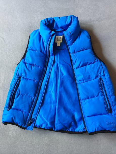 Zimná vesta páperová bez rukávov., gap,s