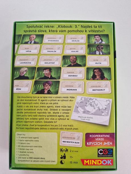Spoločenská hra krycí jména, 