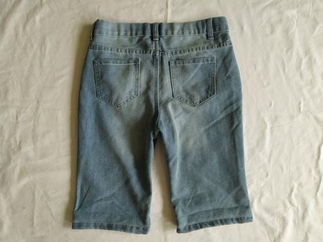 Riflové trištvrťáky, denim co,158