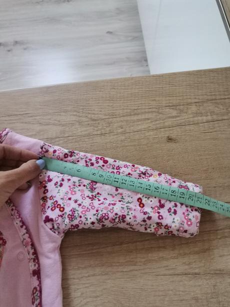 Dievčenský teply overal so zajacikom, 62