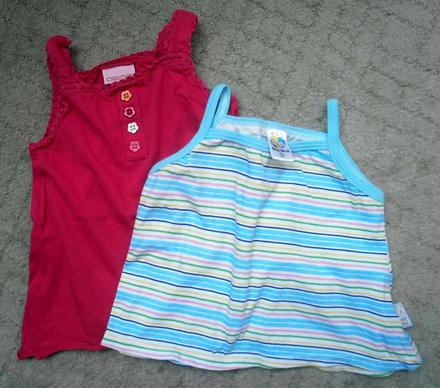 2x letné   bez rukávov, 80