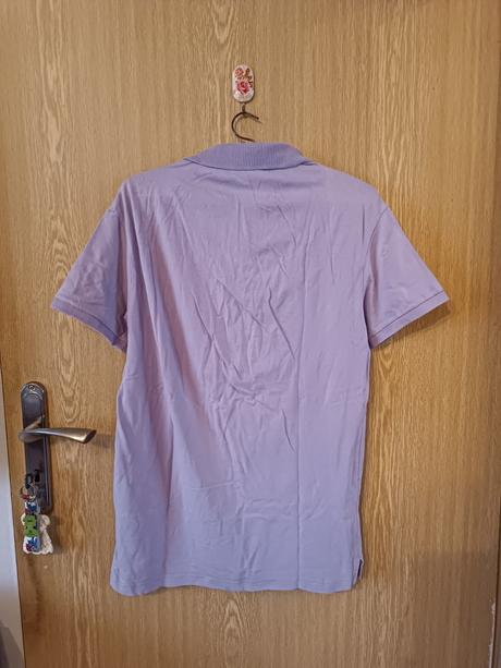 Svetlofialová pánska polo košeľa, calvin klein,xl