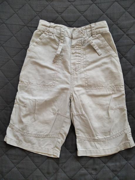 Ľanové tristvrtove nohavice, next,92