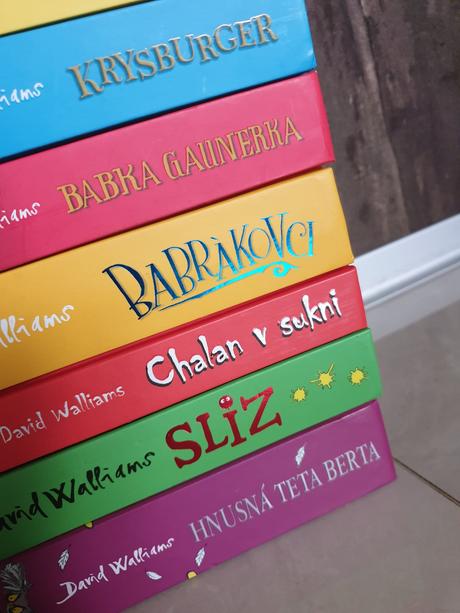 David walliams  - 18  kníh  dokopy, 