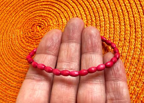 Etno drevený náramok, 