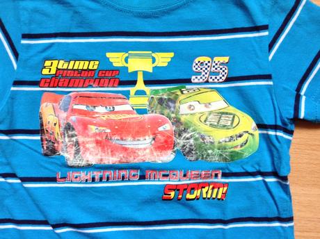 Super tričko s mcqueenom, 2-3r., disney,98