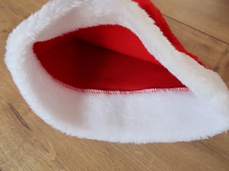 Mikulášska čiapka 104-110 (3-5 rokov)  nová, 104 / 110