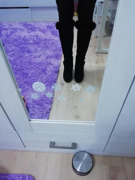 Úžasné semišové vyteplené čižmy 38, 38