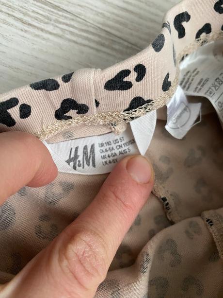 Leginy leopard a motyliky zn. h&m, h&m,110