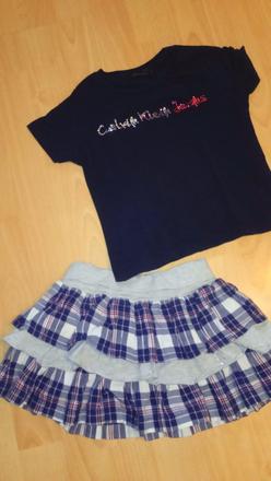 Suknička sarabanda, tričko calvin klein, 104