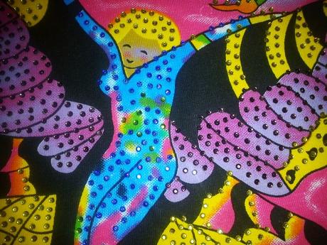 Biele damske tricko s potlacou vel.m, m