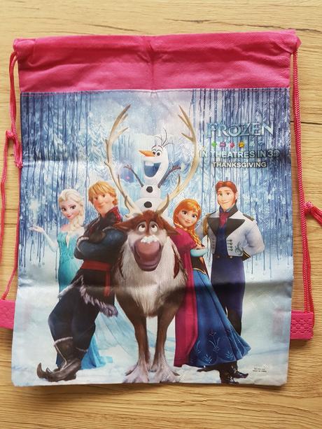 Vrecko na prezuvky frozen, macko pu, 