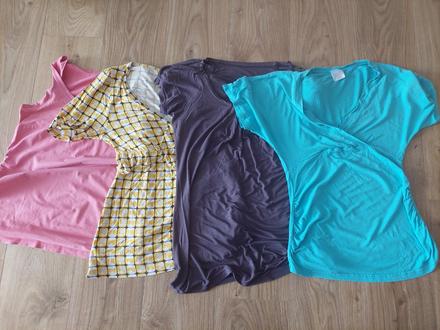 Tehotenské oblečenie - tričká, h&m,36
