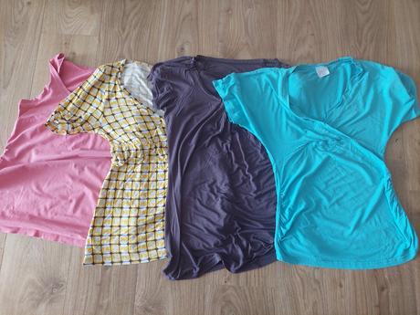 Tehotenské oblečenie - tričká, h&m,36