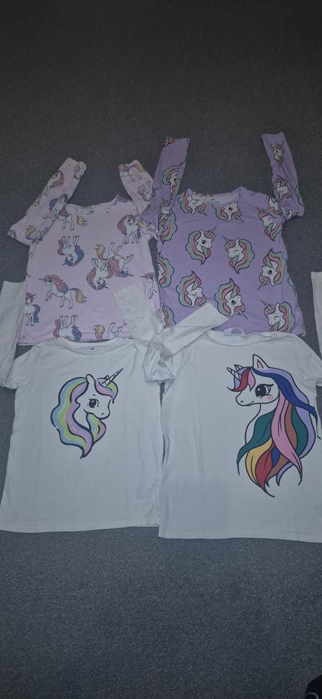 4 ks tričká, h&m,134