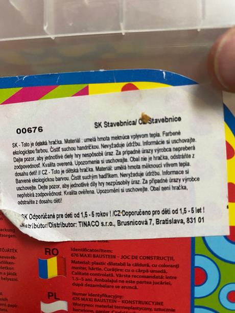 Stavebnica od 1,5 rokov, 