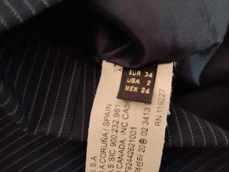 Massimo dutti vlnená business sukňa, 34