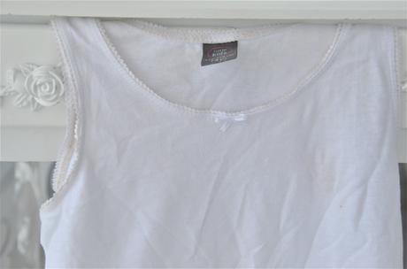 Bavlnené tielko-122/128, 122