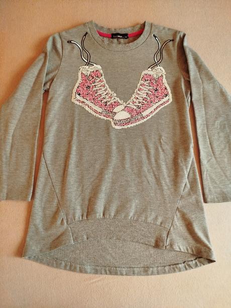 Predĺžený pulóver, 140