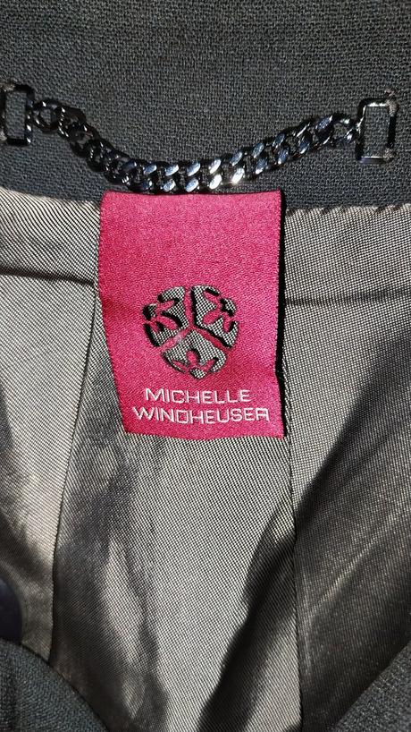 Hnedý jarný/jesenný kabát zn. michelle windheuser, xl