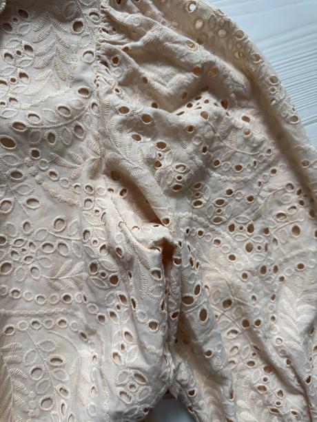 H&m - šaty s anglickou krajkou, h&m,s