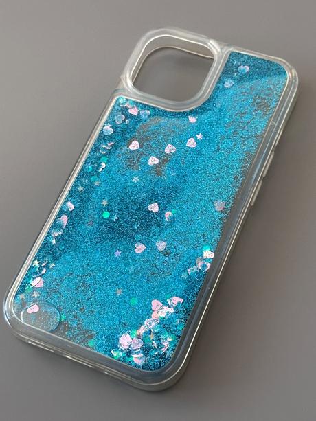 Glitter kryt na iphone 15, 