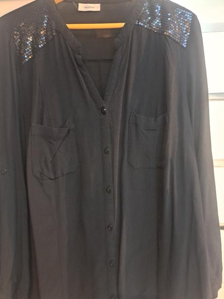 Čierna blúzka, c&a,50