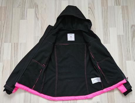 Softshellová bunda zateplená flisom, 158