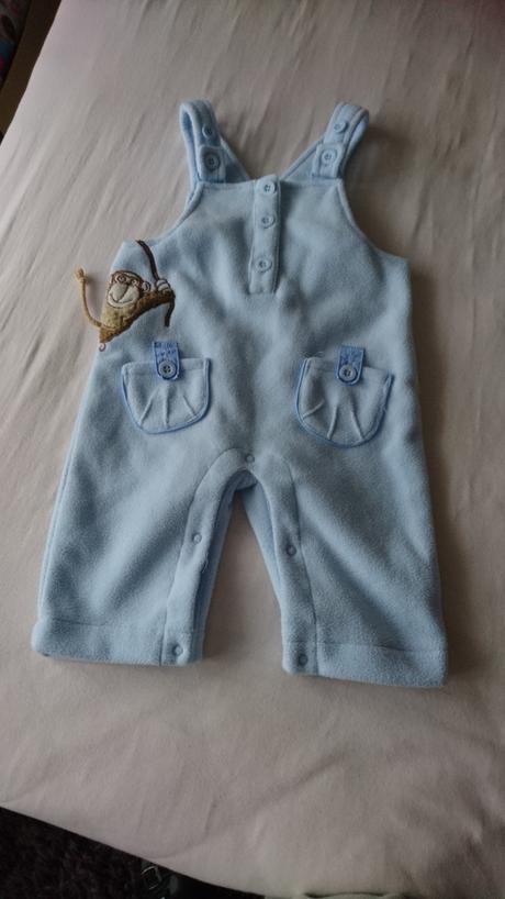 Flísové nohavice na traky, tulec trend,80