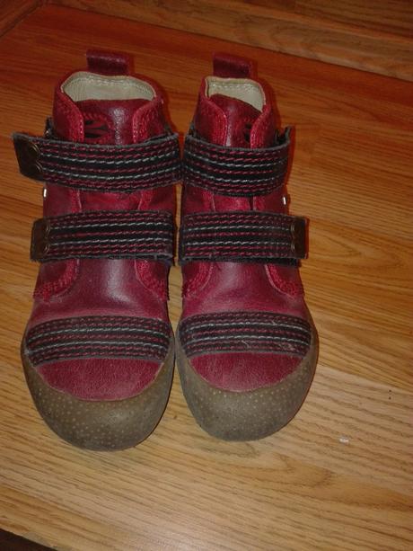 Topánky kožené, richter,33