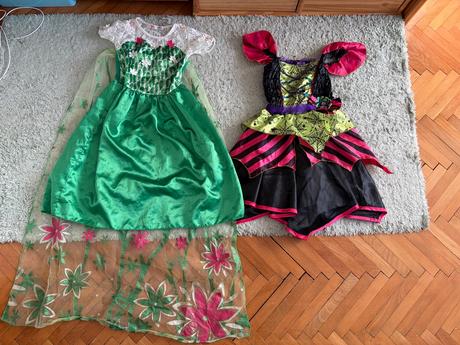 Kostým - čarodejnica a víla,