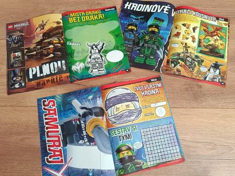 Casopisy lego ninjago 2018, 