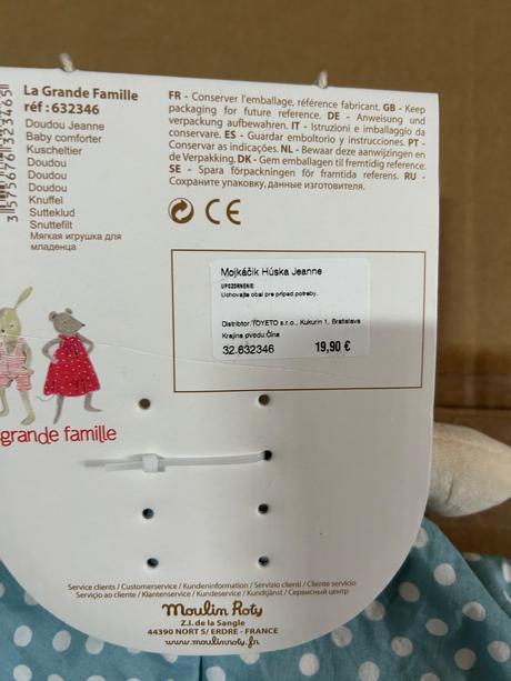 Moulin roty nova huska mojkacik,