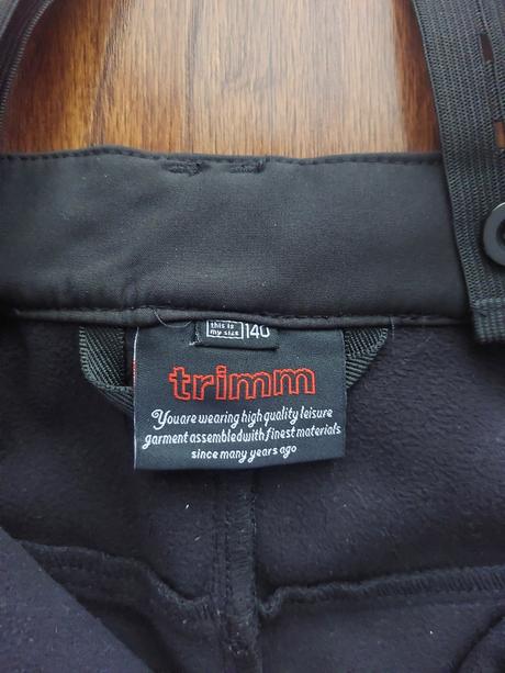 Detské softschellové zateplené nohavice, 140