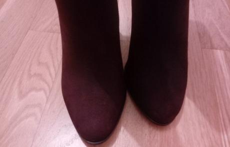 Čižmy z brusenej kože veľkosť 36, 36