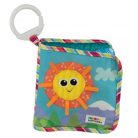 Šuštiaca knižka na zavesenie - lamaze, 