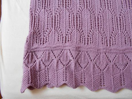 Tričko s krajkovým vzorom, l