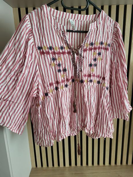 Blúzka s výšivkou, amisu,s