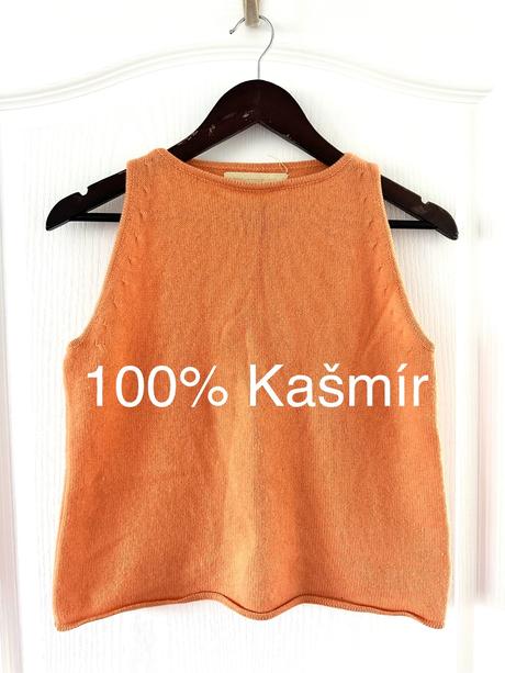 Kašmírová vesta/tričko, m