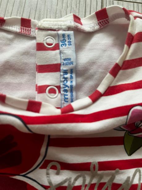 Prekrásne pásikavé tričko s kvetmi, mayoral,98