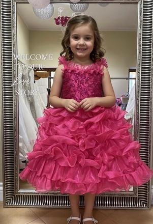 Detské šaty pre dievčatká, 104