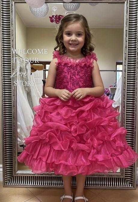 Detské šaty pre dievčatká, 104