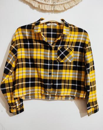 Crop košeľa h&m, h&m,152