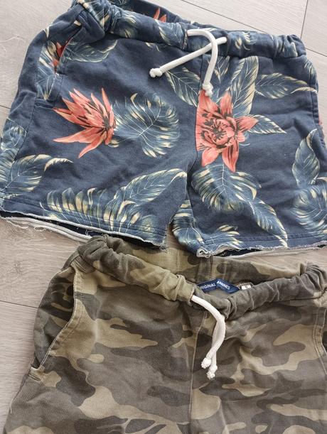 Bavlnené kraťasy 128/134, original marines,128