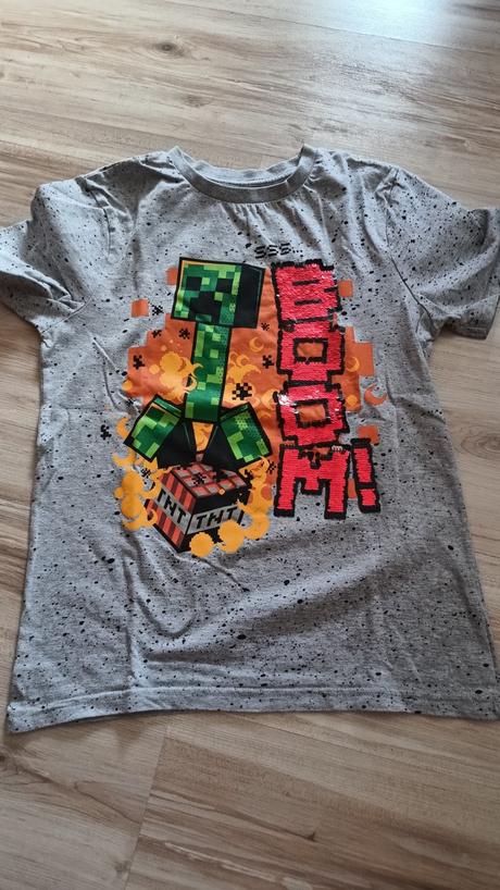Tričko minecraft na 12-13r, 140