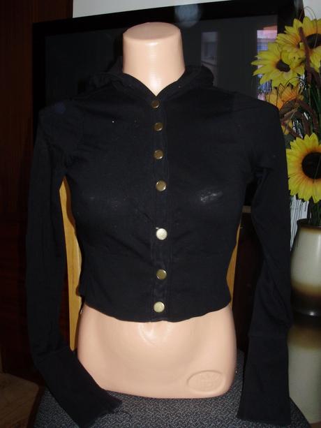 Mikina crop top, clockhouse,m