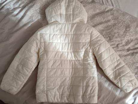 Krásna biela perleťová bunda, gap,122