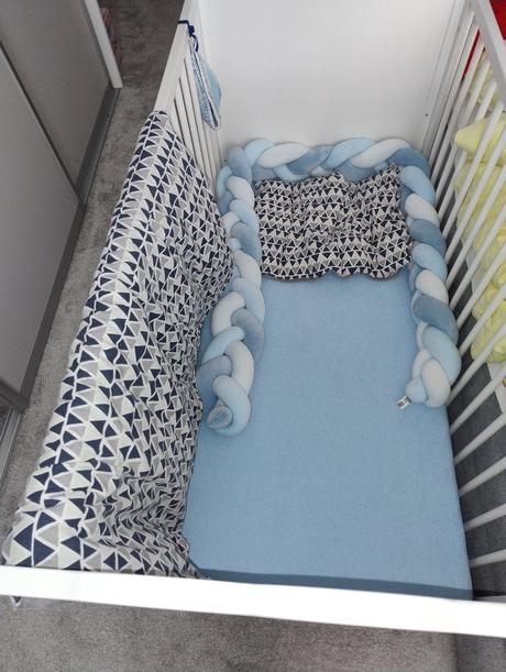 Postieľka biela, šírka (cm): 60,dĺžka (cm): 120