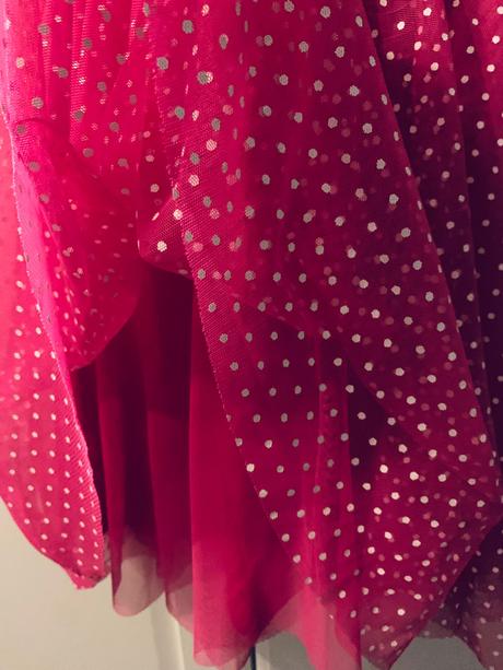 Tylové šaty, h&m,122