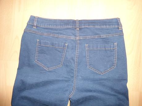 Damske klasicke tmavomodre elasticke rifle, l